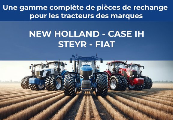 Vous n'êtes pas ou plus concessionnaire New Holland - Case IH - Steyr - Fiat ou moteur FPT ! GPRA à la solution