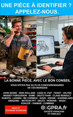 GPRA: Une pièce à identifier ? Appelez-nous.