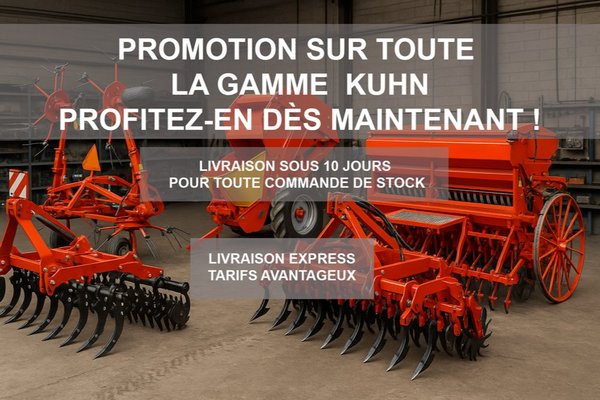 Si vous n'êtes pas ou plus concessionnaire KUHN.  GPRA à la solution !